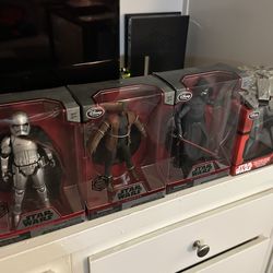 Star Wars Figures NEVER OPENED