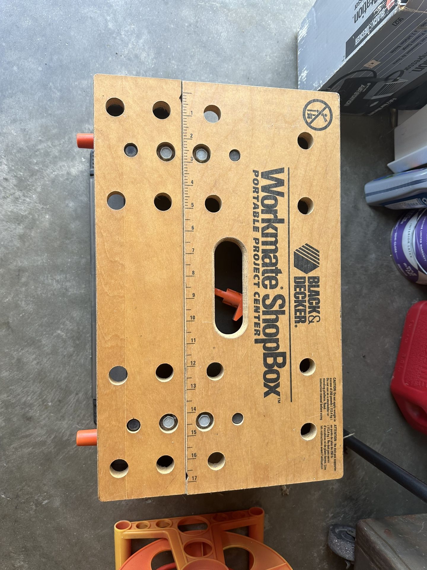 VINTAGE BLACK & DECKER® Workmate® ShopBox Project Center Tool Box