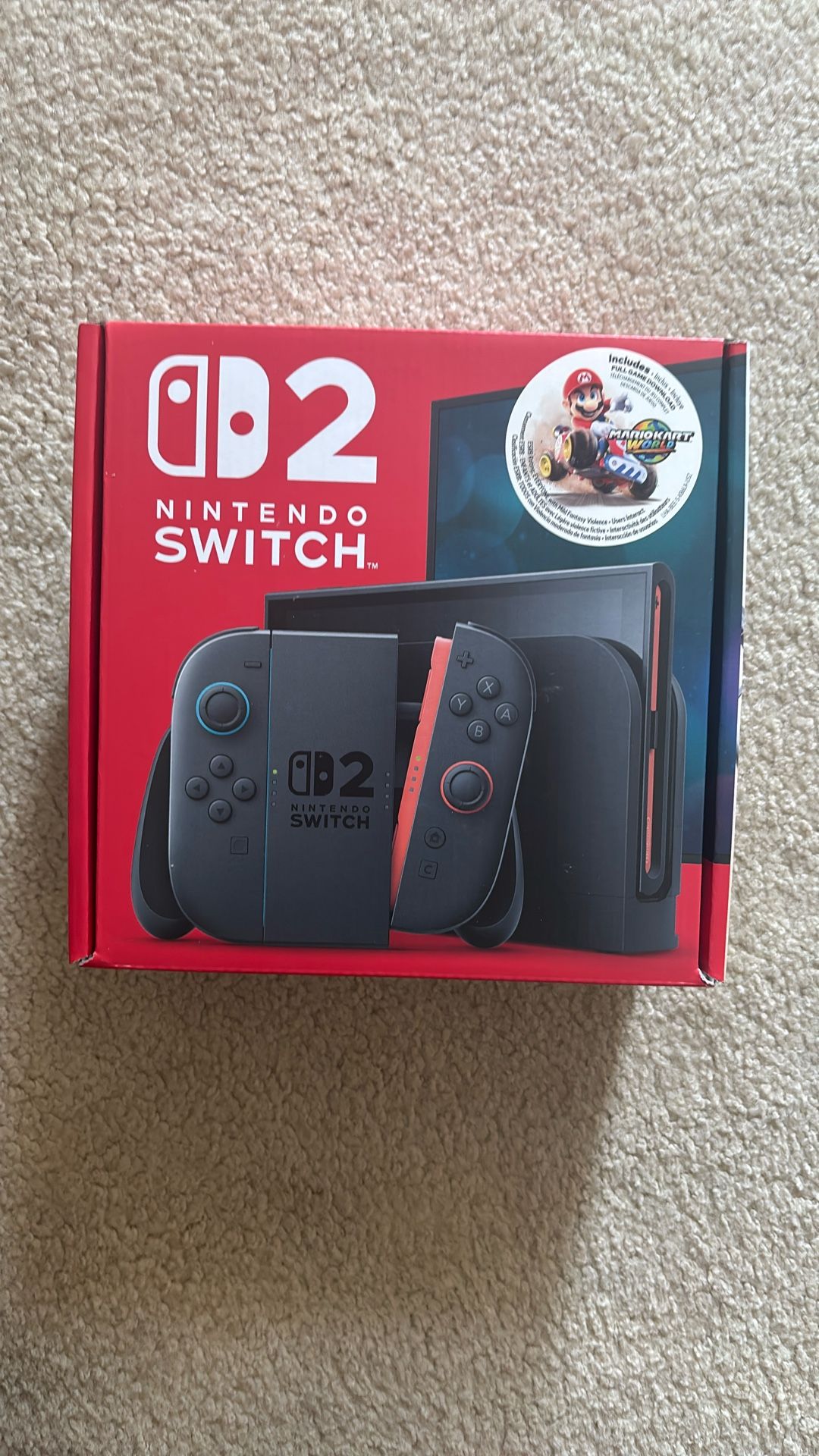 NINTENDO SWITCH 2 MARIO KART WORLD BUNDLE. (Firm 700) Can Add games and accessories to Bundle. (Additional Cost)But Negotiable. Local Or Ship Domestic
