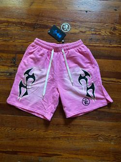 Pink hellstar shorts