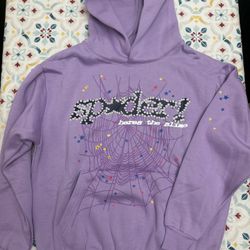 Sp5der Hoodie Acai “Purple” Hoodie