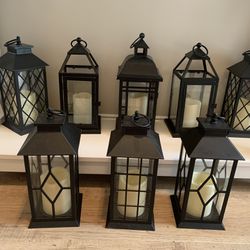8 Light Up Lanterns 