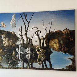Salvador Dali Wall Art Canvas Decor