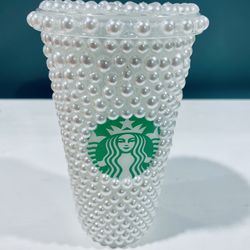 Full Bling or Full Pearl 24oz Starbucks cold cup