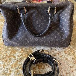 Louis Vuitton Speedy Bandouliere Bag Monogram Idylle 30