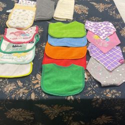 Bibs & Burp Cloths Bundle
