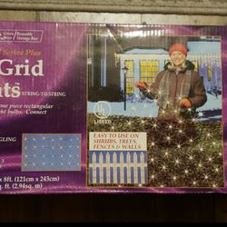 Professional Series Plus 200 Clear Grid Netting Lights