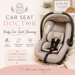 Car seat cleaning