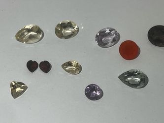 Gemstones mixed lot (11)