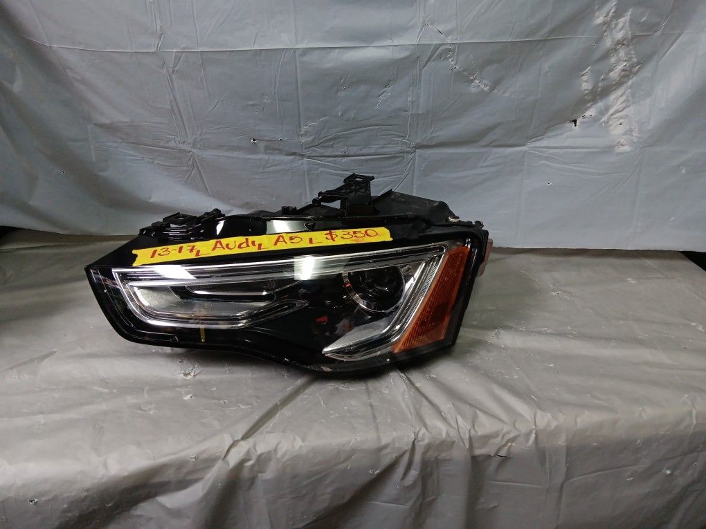 2013-17 Audi A5 Left Headlight 