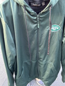 New With Tags Green New York Jets Large Hoodie Jacket