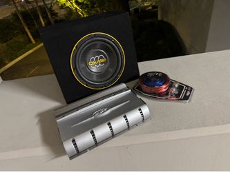 10”subwoofer with amplifier