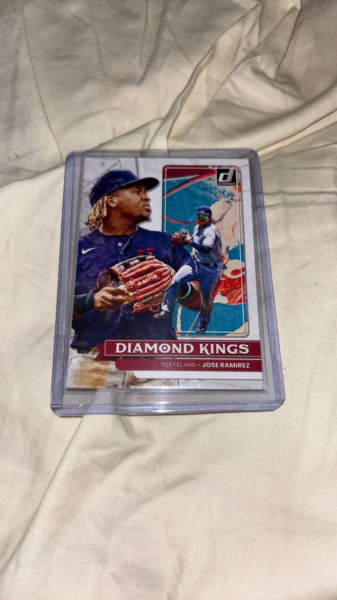 Donruss Diamond Kings  Baseball Card Jose Ramirez #7 2022