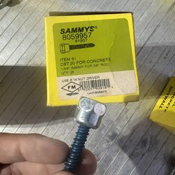 Sammy Screw New 32 $