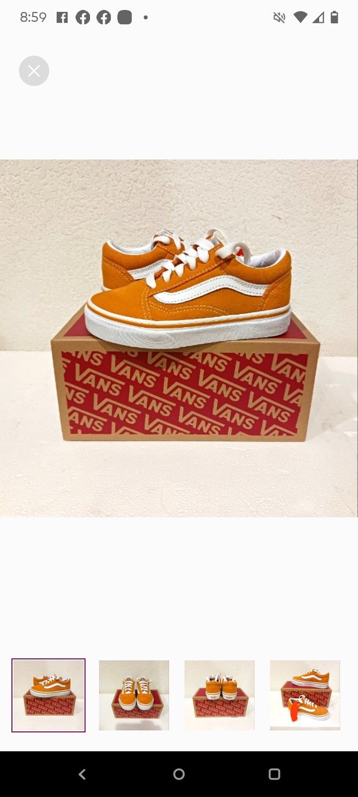 Vans Kids Size 11c