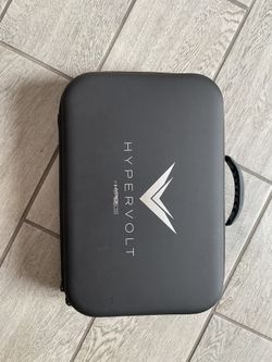 hyperice - hypervolt vibration massage device - cordless - silver/black Silver Hyperice Hypervolt Bluetooth Percussion Massage Gun Device main image 0
