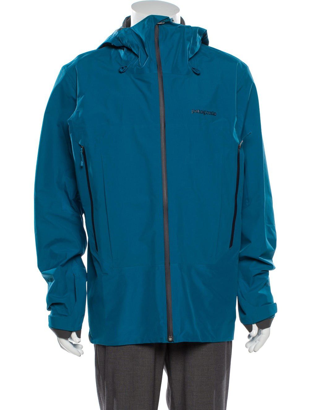 Patagonia Super Alpine GoreTex Jacket Blue Medium New $600