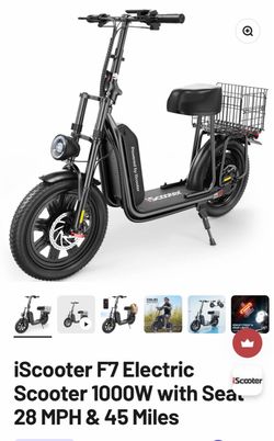 Free delivery Electric Scooter with Seat 1000W