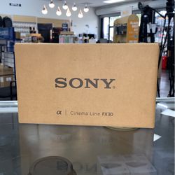 Sony FX30 Digital Cinema Camera.