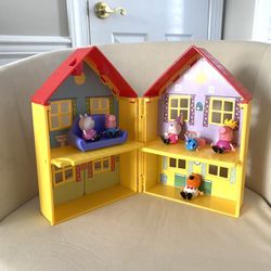 Peppa Pig House, Coach And 6 Peppas