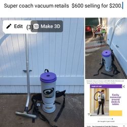 Super coach vacuum.