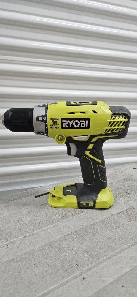 New Ryobi P214 18V ONE+ 1/2" Cordless Hammer Drill/Driver.
