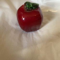 Vintage Apple Paperweight $15