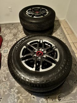 Toyota Tacoma 2025 -18 Inch TRD Rims And Off-Road Tires