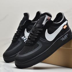 Nike Air Force 1 Low Off White Black White 25 