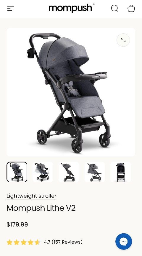 Mompush Baby Stroller 