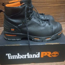 Timberland PRO Men's Endurance 6" Steel Toe Waterproof Work Boot