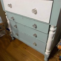 Solid Wood Painted Empire Dresser