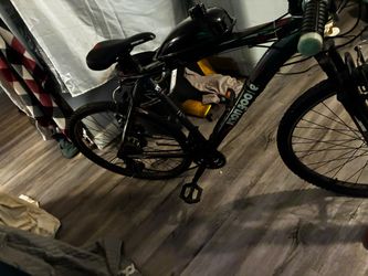 Mongoose bike with 2 stroke motor