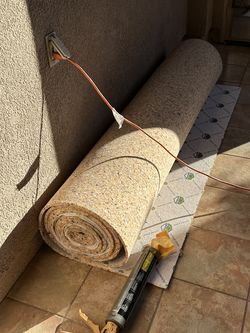 Brand new carpet pad Home Depot contractors #6