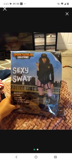 Spooktacular Creations Sexy SWAT Costume Women's S