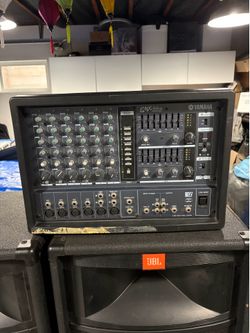 Yamaha EMX 66m powered mixer