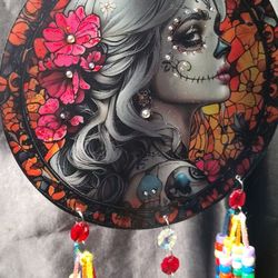 Catrina/ Day Of The Dead Suncatcher 