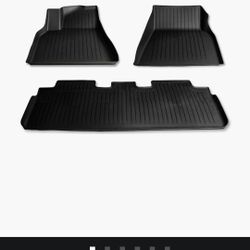 Tesla Model Y OEM All Weather Floor Mats 3pcs