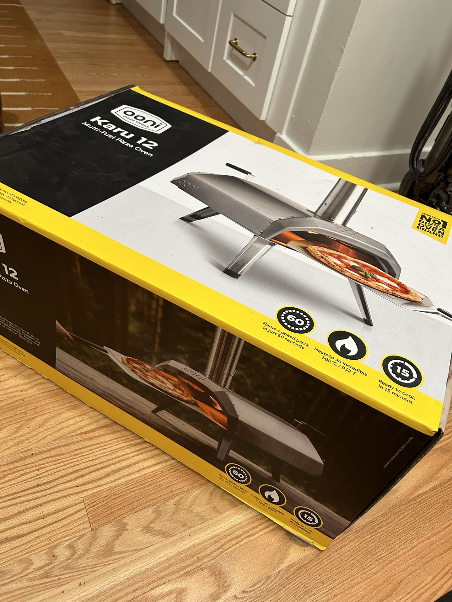 Ooni Karu 12 Multi Fuel Pizza Oven With Propane Box Attachment For Sale 