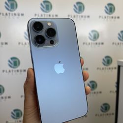 iPhone 13 Pro Unlocked 128Gb Blue With Case For Free !!!