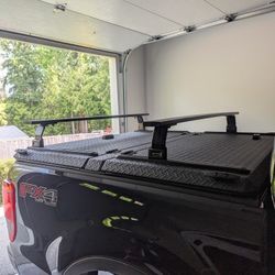 Diamondback Truck Bed Cover with Rack