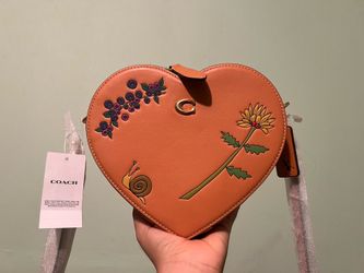 Coach heart bag