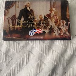 2007 United States Mint presidential $1 proof Set