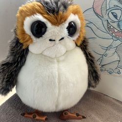 Disney Parks Star Wars Galaxy Edge Porg Puppet Talking Plush