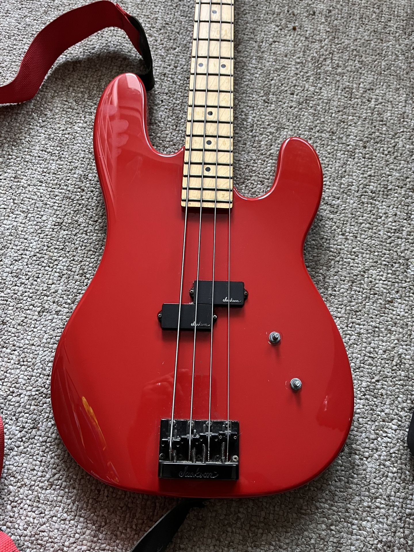 Charvel Bass Guitar Made In Japan With Plush Gig Bag