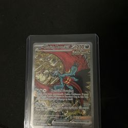 Prismatic Evolution Illustration Roaring Moon