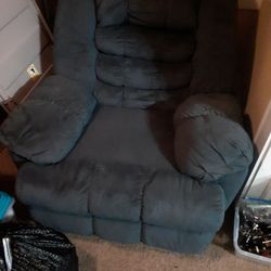 Blue Recliner