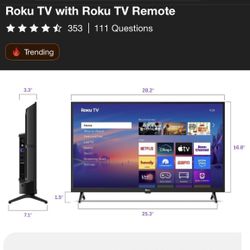 Roku TV 32 inches 