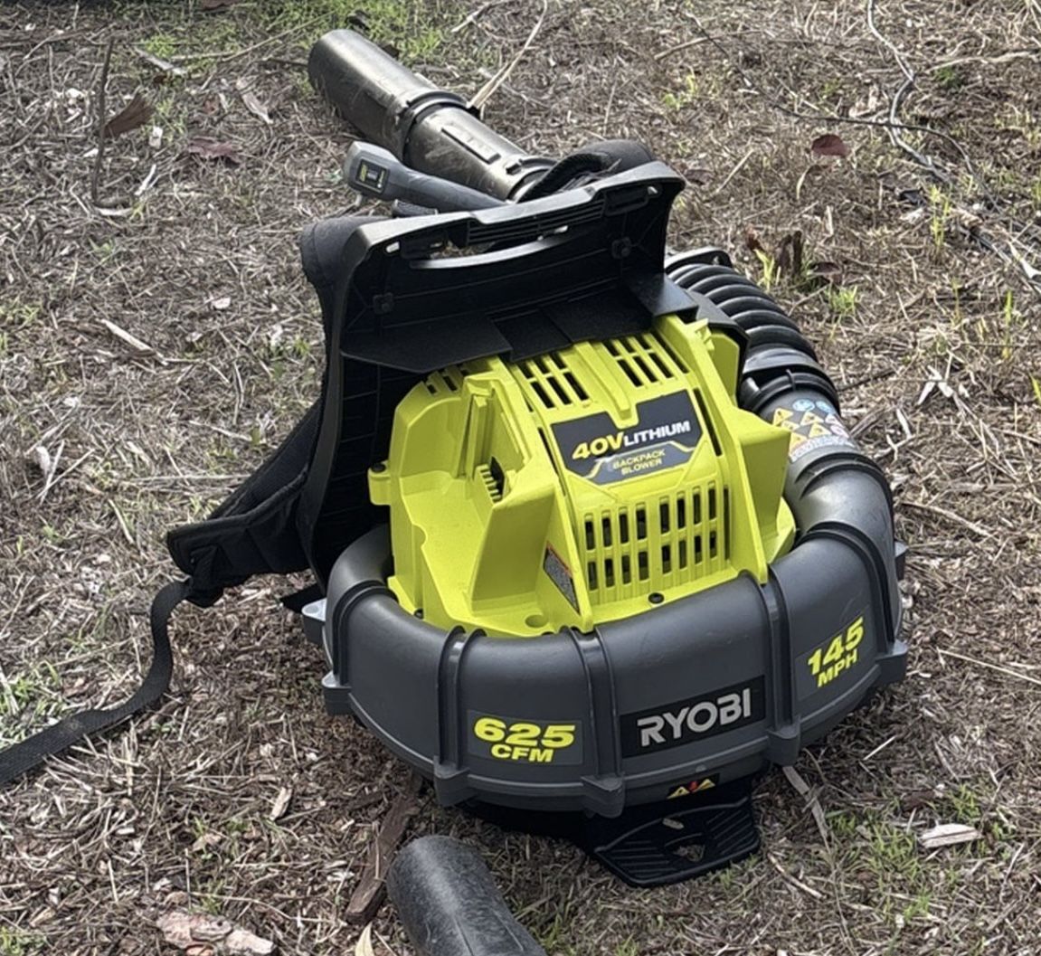 Ryobi Leaf Blower Battery Powered
