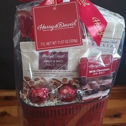 Harry & David Chocolate and Cracker basket